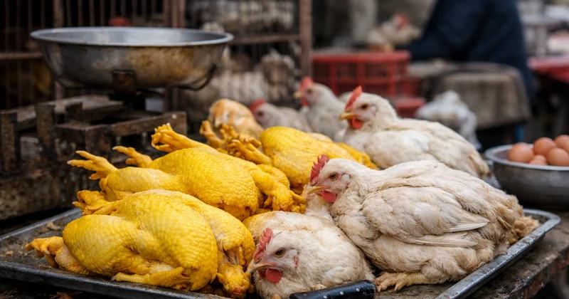 “Kənd çolpası” adı ilə aldatma: bazarlarda rənglənmiş toyuq oyunu ARAŞDIRMA