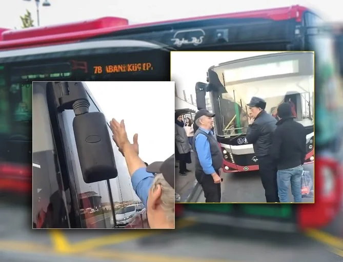 BakuBus un sürücü ilə sərnişinlər arasında MÜBAHİSƏ Səbəb AÇIQLANDI