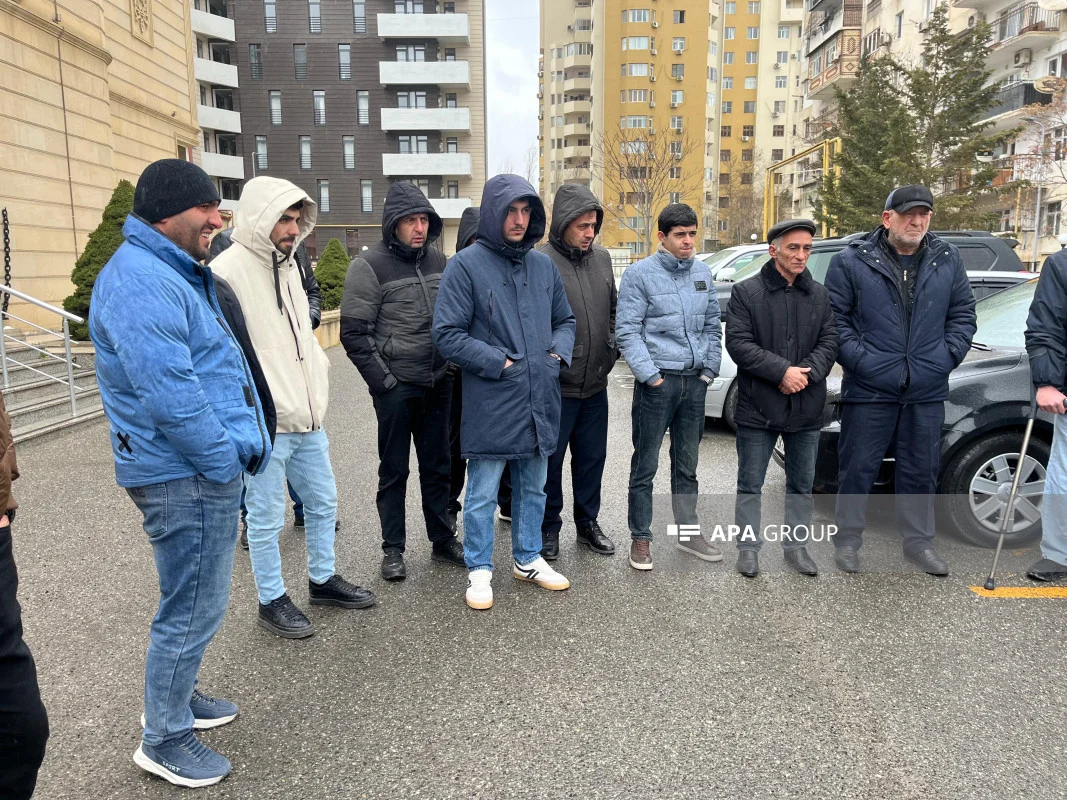 Eritreyada girov götürülən gəmilərdə saxlanılanların yaxınları aksiya keçirib FOTO