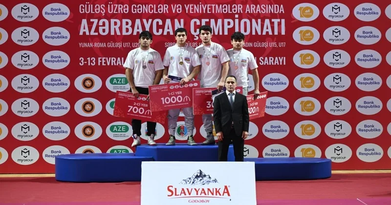 Подведены итоги чемпионата Азербайджана по борьбе