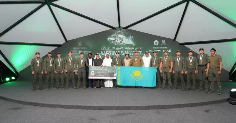 Казахстанский спецназ успешно выступил на турнире UAE SWAT Challenge