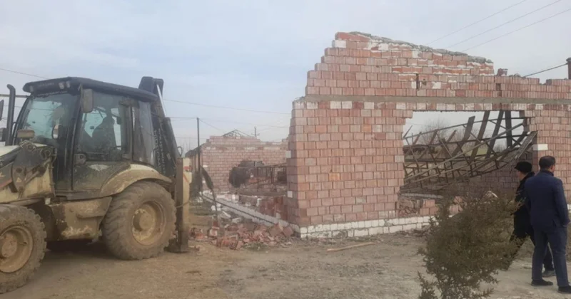 Füzulidə icazəsiz tikinti işləri aparan şəxs barəsində tədbir görüldü