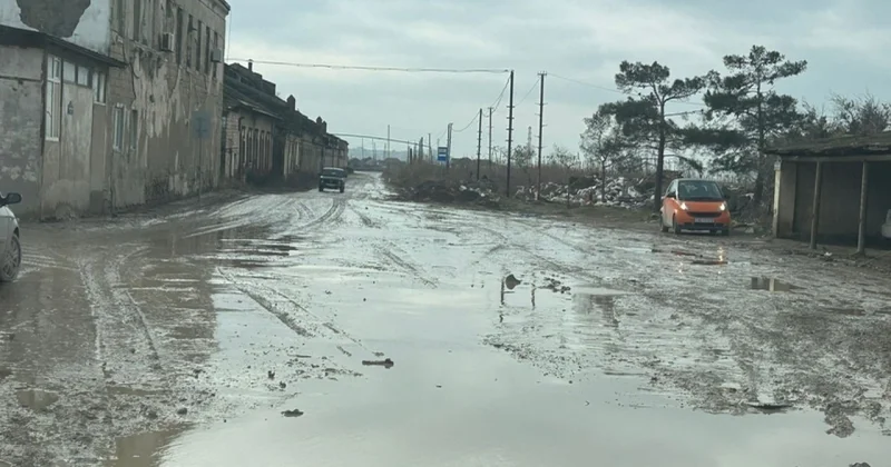 Bu yol “Balaxanıneft”in mühafizəsi altında sıradan çıxarılır FOTOLAR