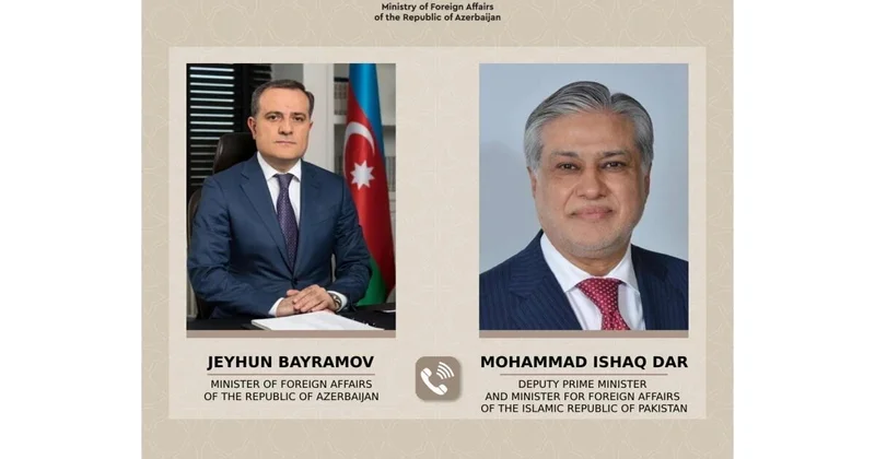 Джейхун Байрамов выразил соболезнования пакистанскому коллеге после взрыва в Исламабаде