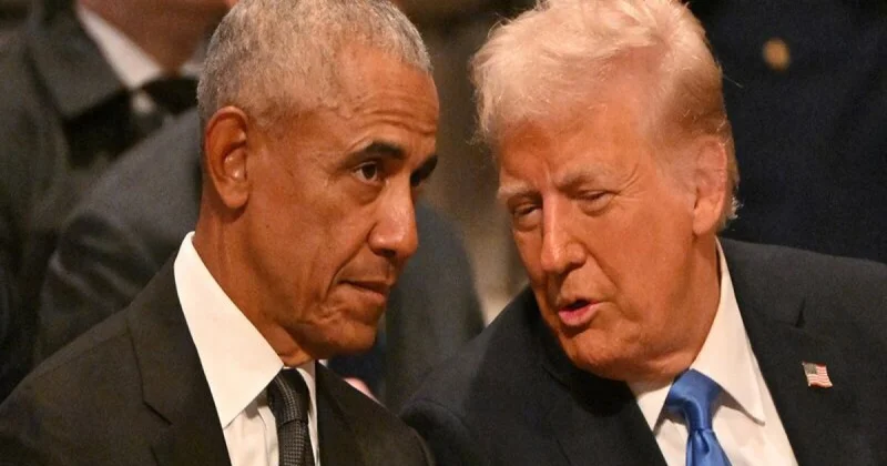 Tramp Obama və xanımı ilə bağlı qalmaqallı paylaşıma münasibət bildirib VİDEO