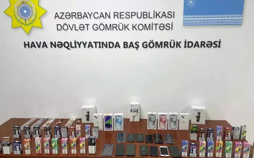 Azərbaycan gömrükçüləri ölkəyə qanunsuz mal gətirilməsinin qarşısını alıb