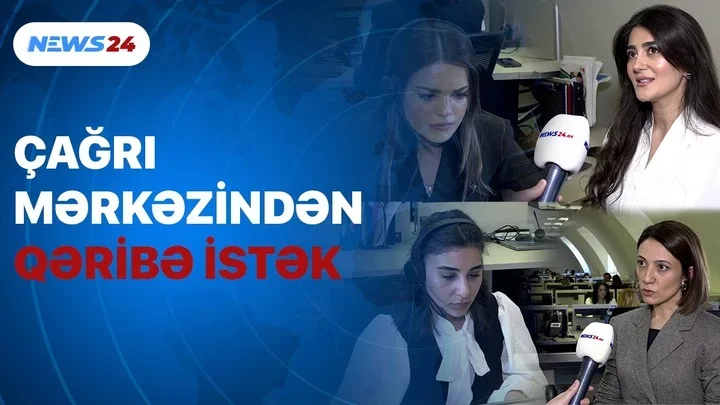 Çağrı mərkəzindən qəribə istək VİDEO