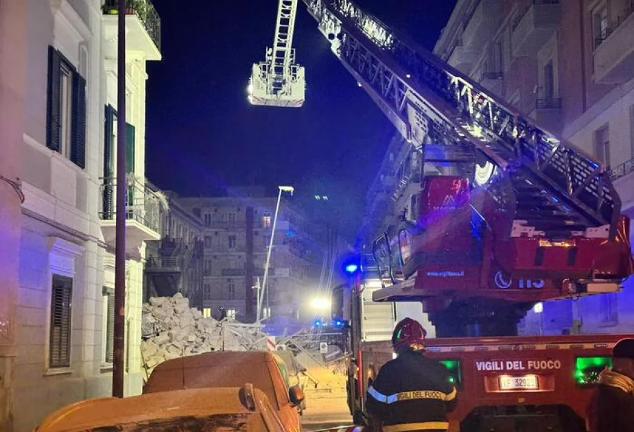 İtaliyada çökən binanın dağıntıları altında qalan yaşlı qadın 24 saat sonra xilas edilib