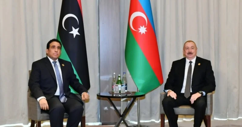 Liviya Prezident Şurasının sədri Məhəmməd Yunis Əl Mənfi İlham Əliyevə zəng edib
