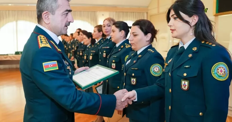 Женщины на страже границ Азербайджана: Поздравление от генерал полковника ФОТО