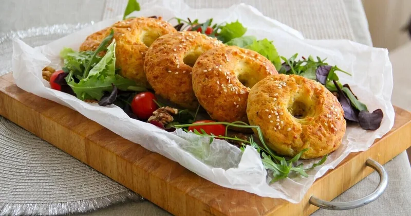 Творожные бейглы на рисовой муке быстро, вкусно и полезно