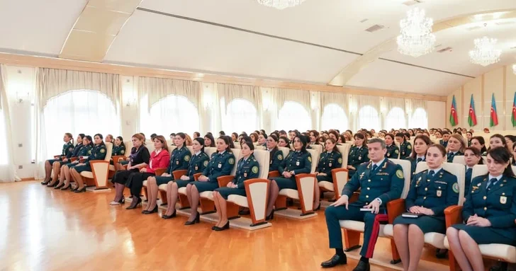 Защитницы рубежей: в Госпогранслужбе Азербайджана торжественно отметили 8 Марта