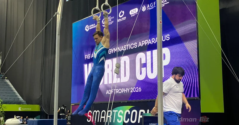 İki azərbaycanlı gimnast Dünya Kubokunda çıxışını yekunlaşdırıb FOTO