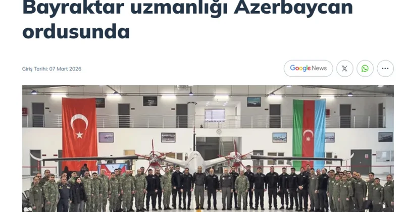 Газета Sabah: Компания Bayraktar вносит вклад в кадровую подготовку ВС Азербайджана