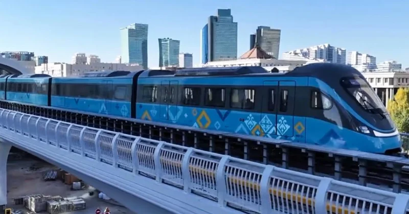 В Астане тестируют 19 беспилотных составов LRT