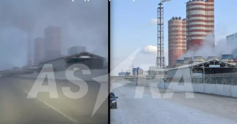 ASTRA: В России горит завод АО Минудобрения Видео / Фото