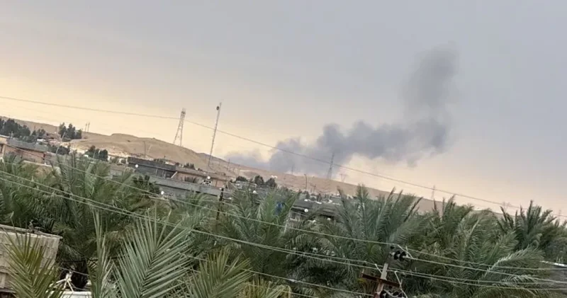 Неопознанные военные самолеты ударили по объектам Аль Хашд аш Шааби на юге Киркука