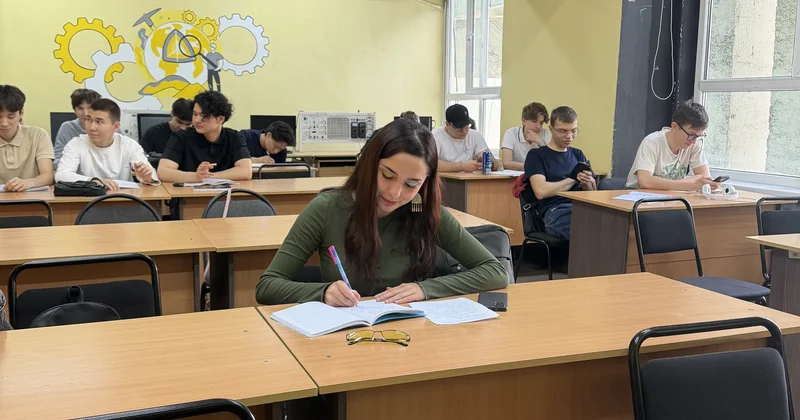 Satbayev Universitetində təhsil alan 29 ADNSU tələbəsi ilə görüş keçirildi FOTOLAR