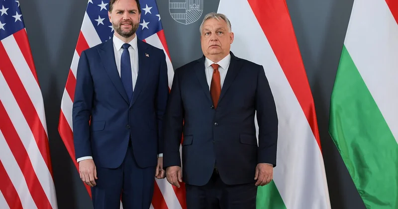 Вэнс приехал в Венгрию, чтобы поддержать премьера Орбана перед сложными выборами