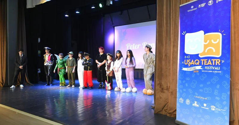 2 ci Uşaq Teatrı Festivalı nın açılışı olub
