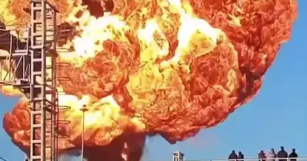 Взрыв цистерн с топливом произошел под мостом в Панаме