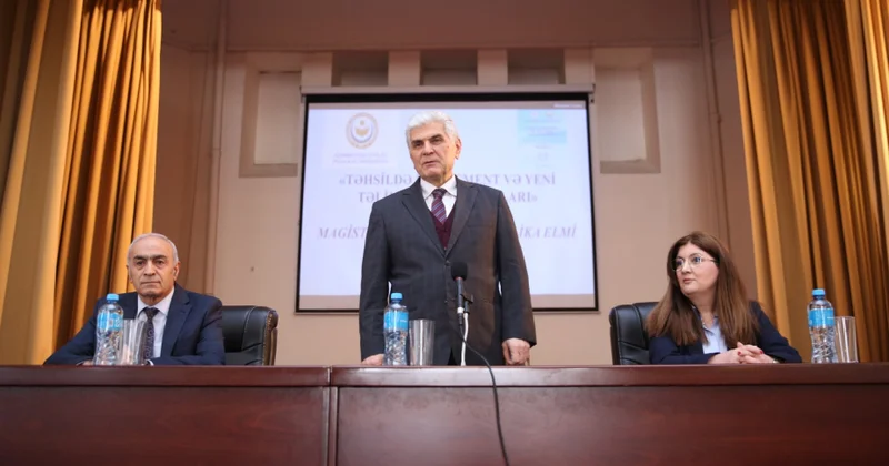 ADPU da magistrantların IX respublika elmi konfransı işə başlayıb