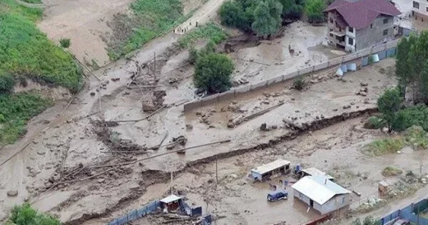 Dağıstanda 2 mindən çox bina su altındadır