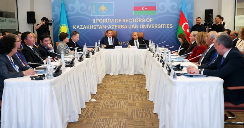 Rektor: Bakı Dövlət Universiteti Qazaxıstandakı tərəfdaşları ilə daha sıx işləməyə hazırdır