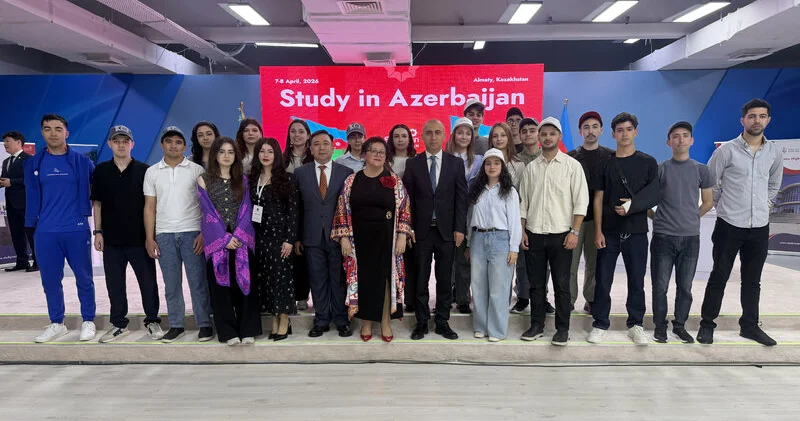 ADNSU Almatıda keçirilən “Study in Azerbaijan” sərgisində yüksək səviyyədə təmsil olundu FOTO