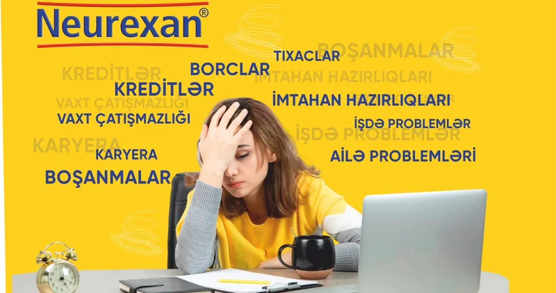 Gündəlik qayğıları stress yaradır..