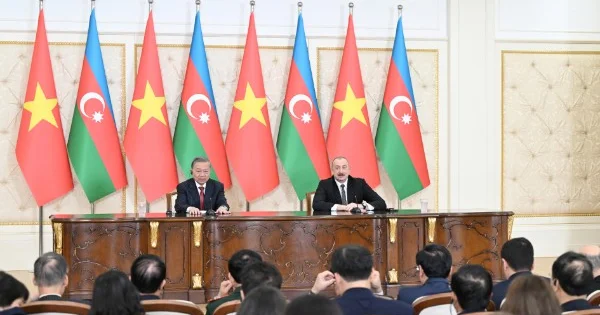 İlham Əliyev və To Lam mətbuata bəyanatlarla çıxış ediblər YENİLƏNİB (FOTOLAR)