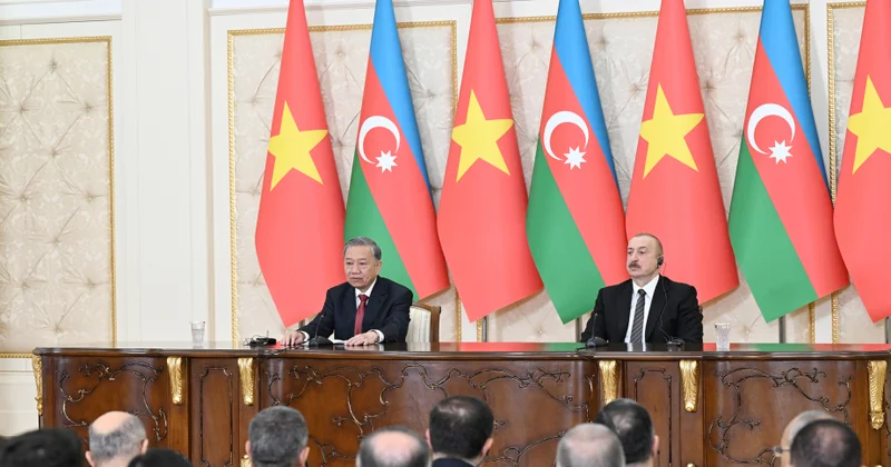 Vyetnam Kommunist Partiyasının Baş katibi Birgə Bəyanatda əks olunan müddəaların icrası üçün beş məsələ təklif edib