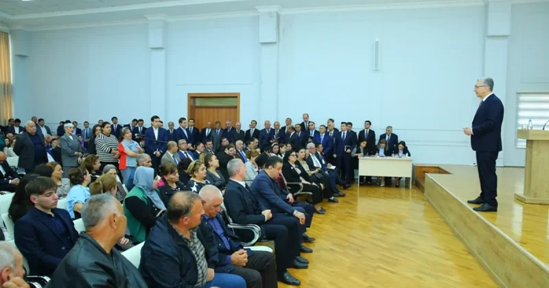Обсуждены проблемы жителей поселка Баладжары Эльдар Азизов дал поручения / ФОТО