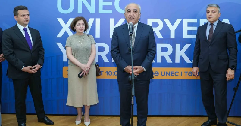 UNEC də XVI Karyera Yarmarkası keçirilib FOTOLAR