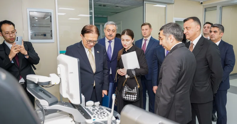 Mərkəzi Neftçilər Xəxtəxanasına müasir tibbi avadanlıqlar ianə edilib