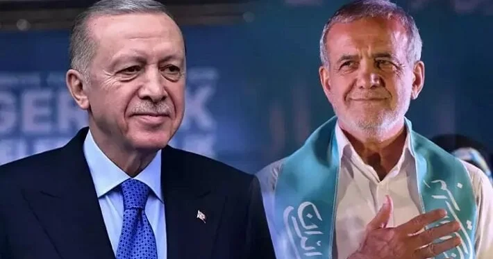 Ərdoğanla Pezeşkian eyni şeiri dedi: Keçmə namərd körpüsündən... VİDEO