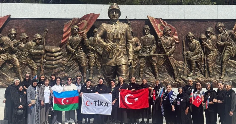 Şəhid ailələri Çanaqqalanı ziyarət ediblər FOTOLAR