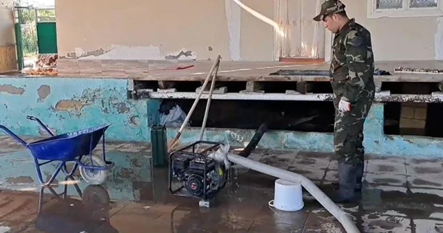 Hacıqabulda suçəkmə işləri davam etdirilir Video+Fotolar+Yenilənib