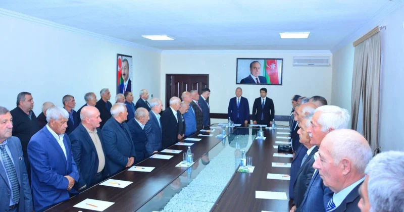 Üç rayonun ağsaqqallar şuralarının hesabat konfransları keçirilib FOTO