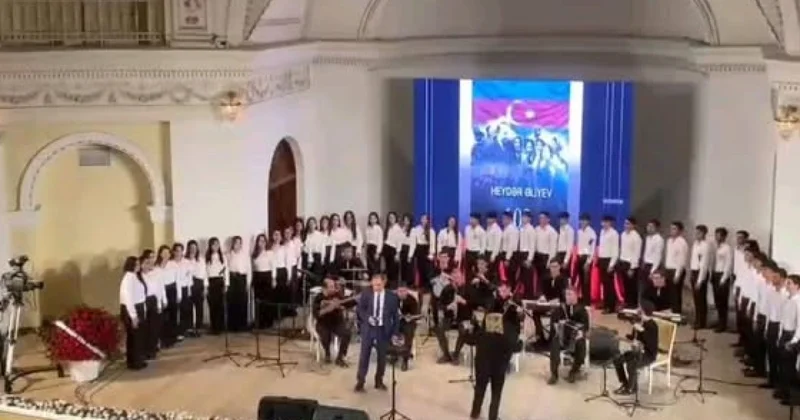 Ulu öndərin anadan olmasının 102 illiyinə həsr olunmuş konsert təşkil edilib FOTOLAR