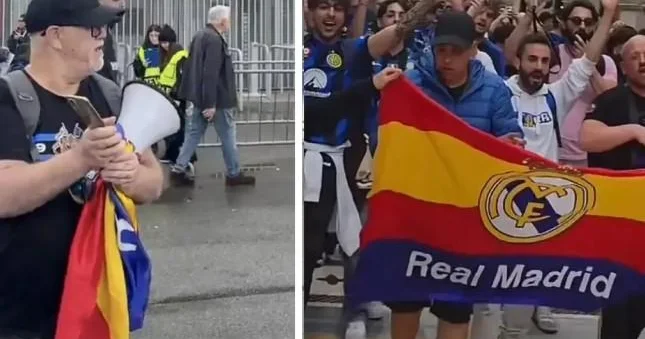 Real azarkeşləri İnter ə belə təşəkkür etdilər Şəkillər
