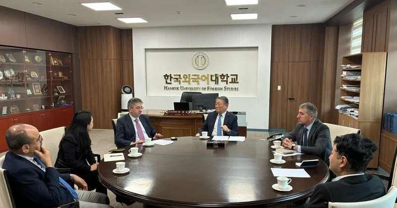 Koreya və Azərbaycan universitetləri arasında əməkdaşlıq müzakirə olundu FOTOLAR