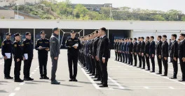 Вилаят Эйвазов провел смотр кандидатов на службу в полицию ФОТО