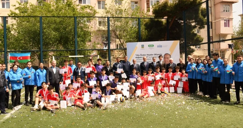 Bakıda məhəllələrarası voleybol turnirinə yekun vurulub