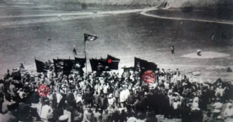 “Razin” qəsəbəsinin təməli belə qoyulub FOTO