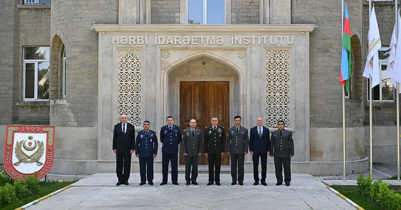 Özbəkistan nümayəndə heyəti Milli Müdafiə Universitetini ziyarət edib