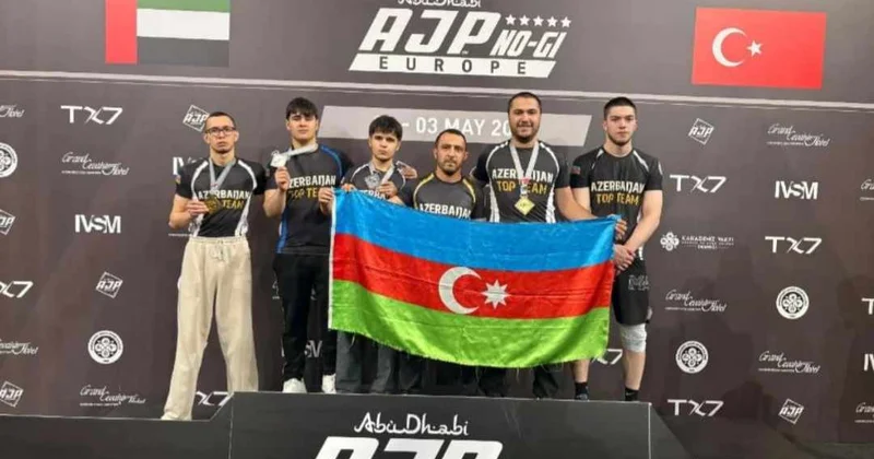 AJP European Championship 2026 yarışında idmançılarımız ümumi hesabda 3 cü yerə layiq görülüblər