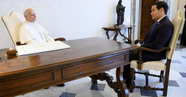 Rubio Vatikanda Roma Papası ilə görüşüb