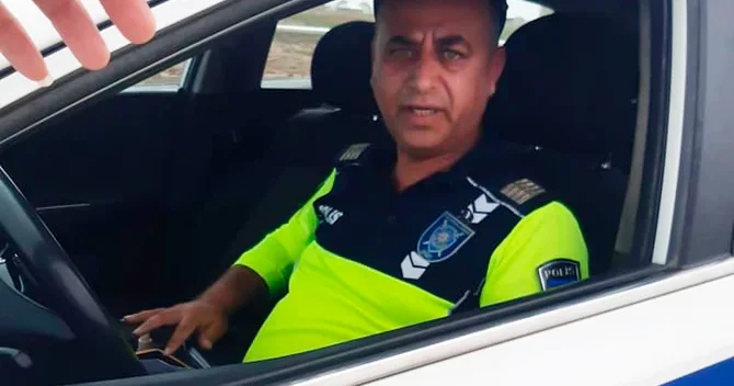 Vətəndaşla yol polisi arasındakı qalmaqala RƏSMİ MÜNASİBƏT FOTO