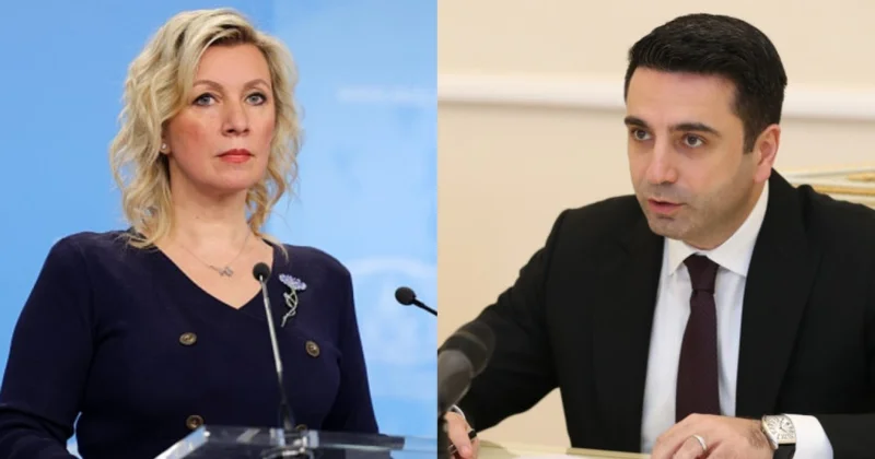 Simonyan Minskin uğurlarını qısqanır Zaxarova
